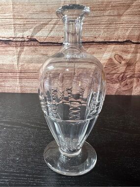 Crystal Baccarat Turenne decanter Austerlitz style No Stopper